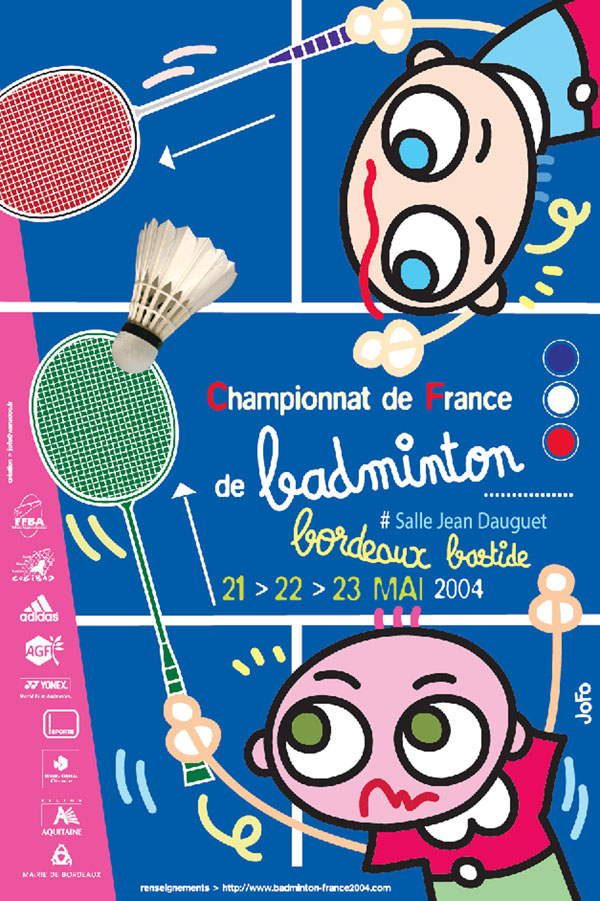 Affiche. Commande de la FFBA. 2004