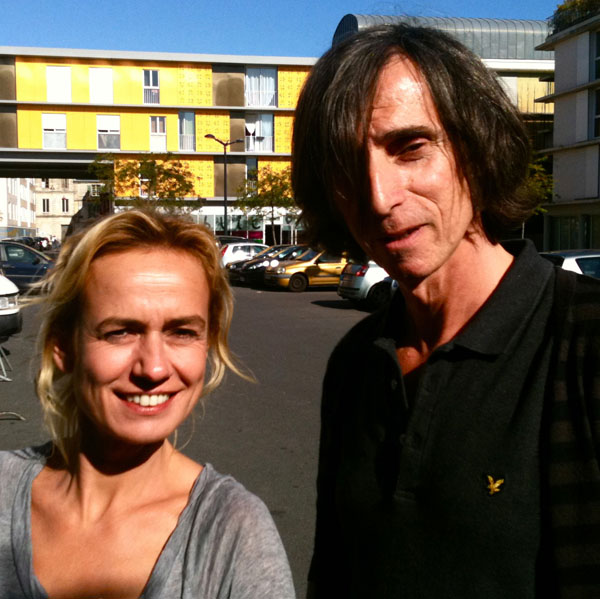 Avec Sandrine Bonnaire... Yeah !