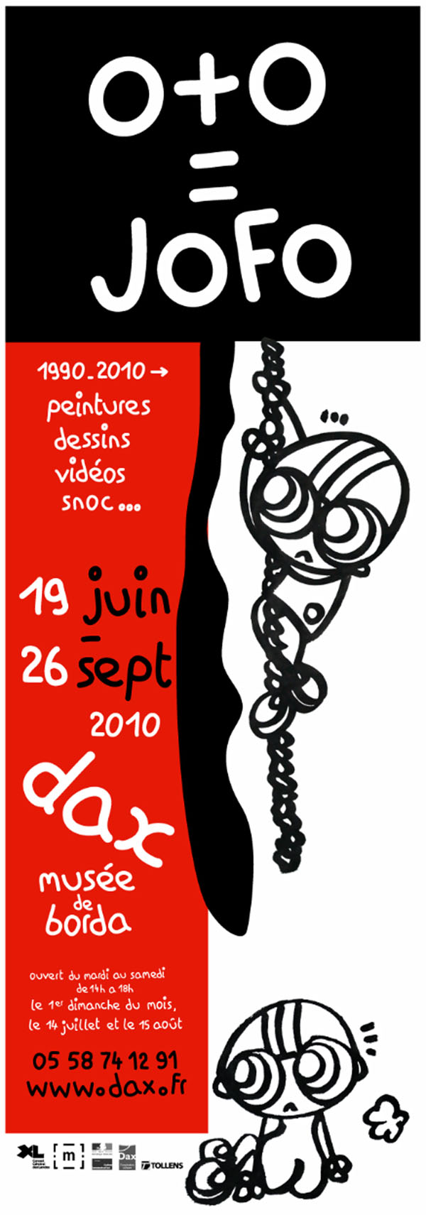 Affiche d'exposition Jofo